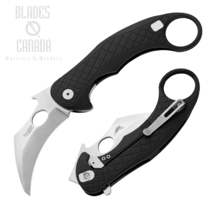 Lion Steel LE1 A BS L.E.One Flipper Framelock Karambit, MagnaCut SW, Wave Opening